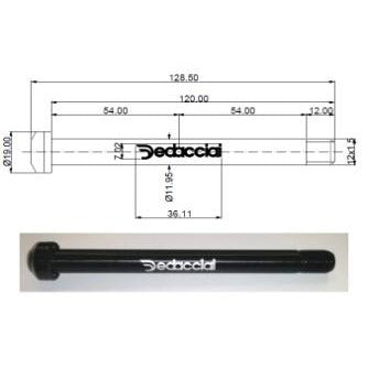 Axe traversant Dedacciai pour m12 120mm