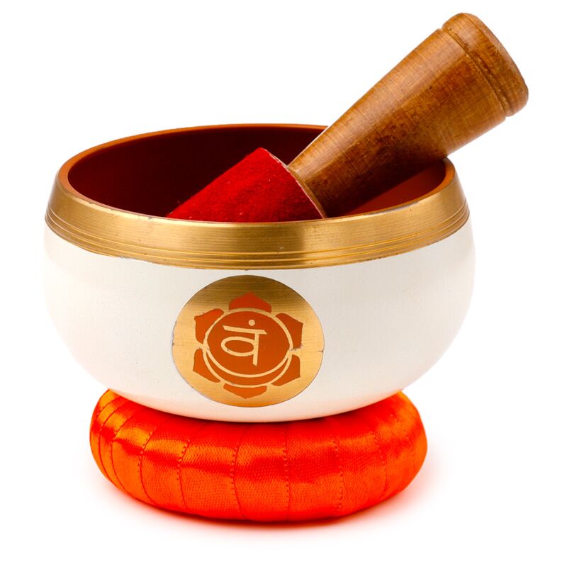 Bol chantant chakra orange