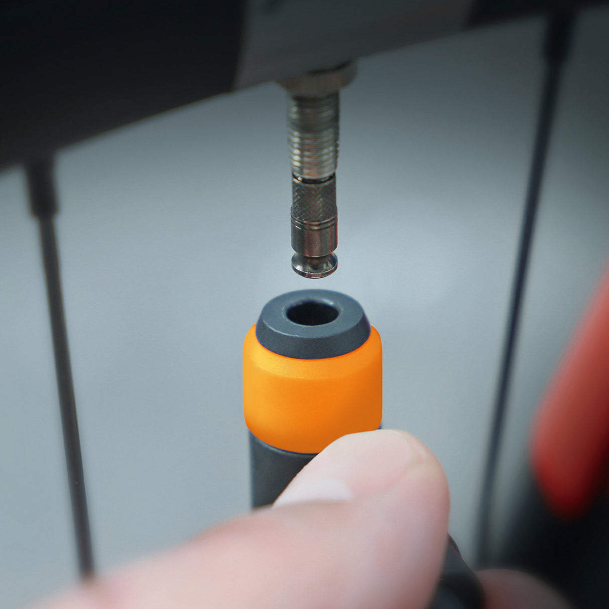 Tête de pompe Sks, valve à clic Schwalbe