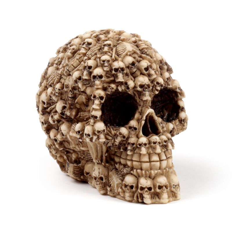 Accessoire pour la maison à têtes de mort multiples