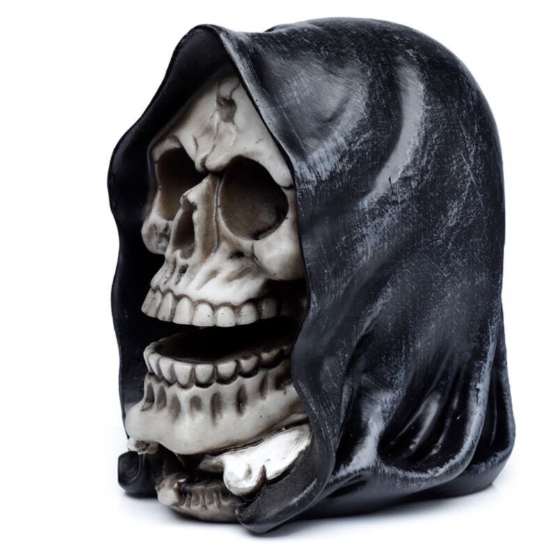 L'accessoire de maison tête de mort faucheuse