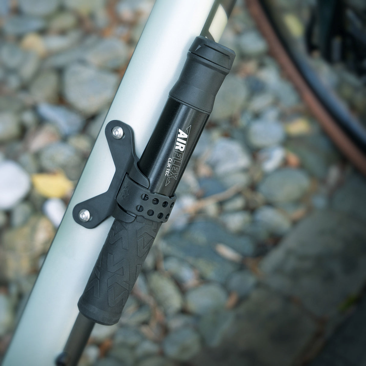 Sks mini pompe airflex explorer clic tec 205mm 5bar noir argent