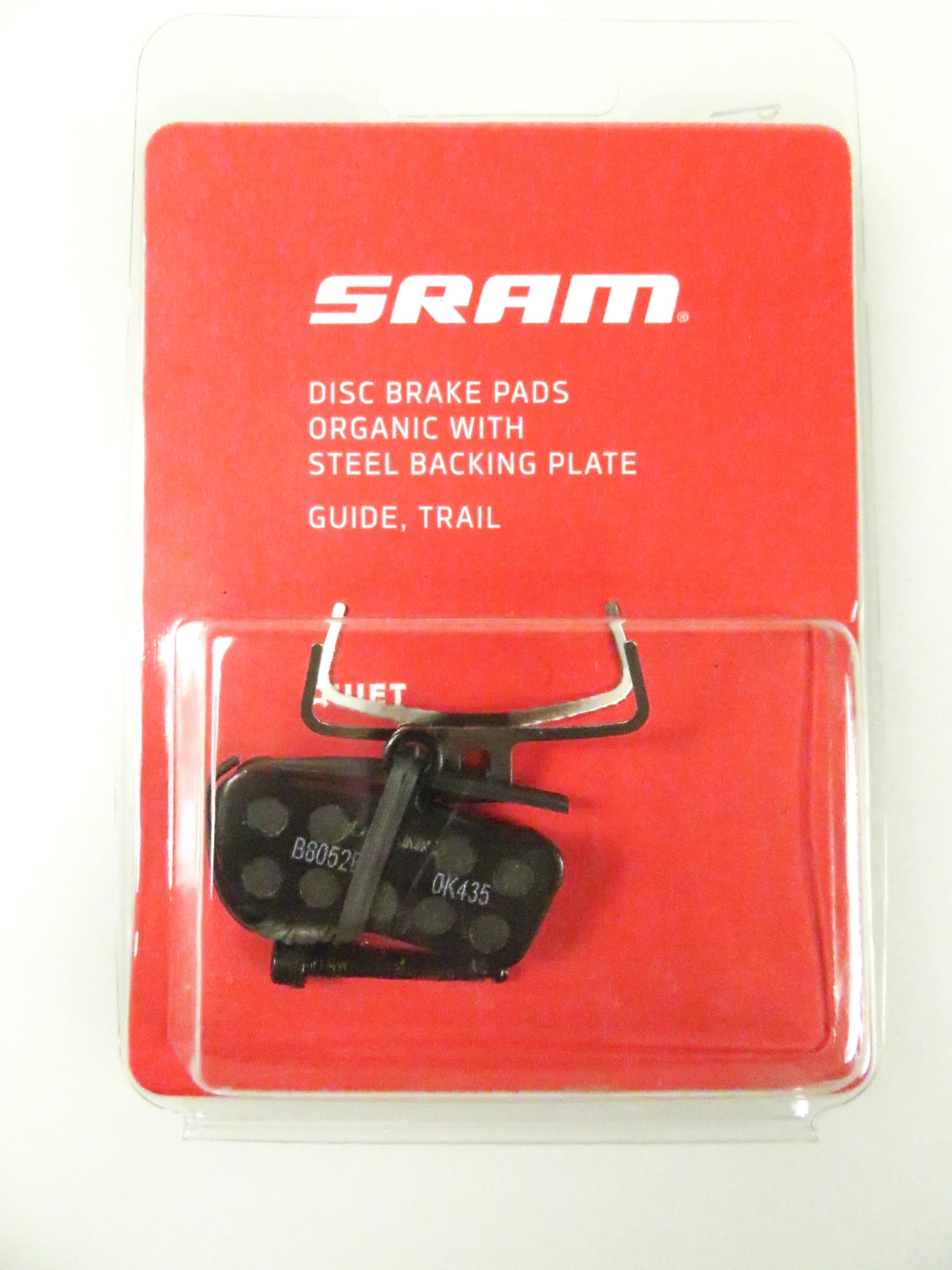 Plaquettes de frein Sram trail organique acier silencieuses