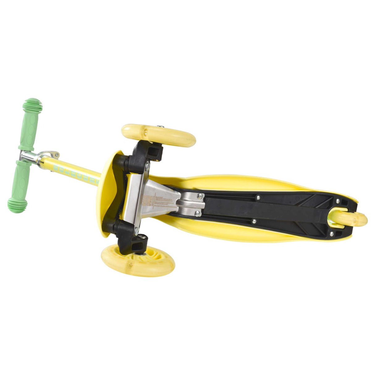 Trottinette à trois roues Boldcube Teeny - jaune