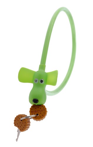 PEXKIDS BICYLY LOCK FLAppie de Waakhond 10 mmx58cm vert