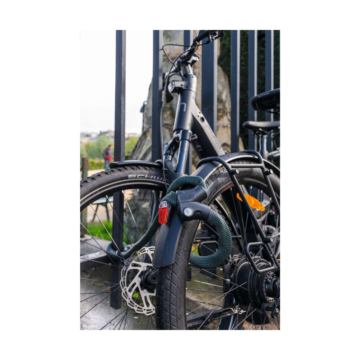 Abus chaîne antivol infinity loop 1806 140 vert lent