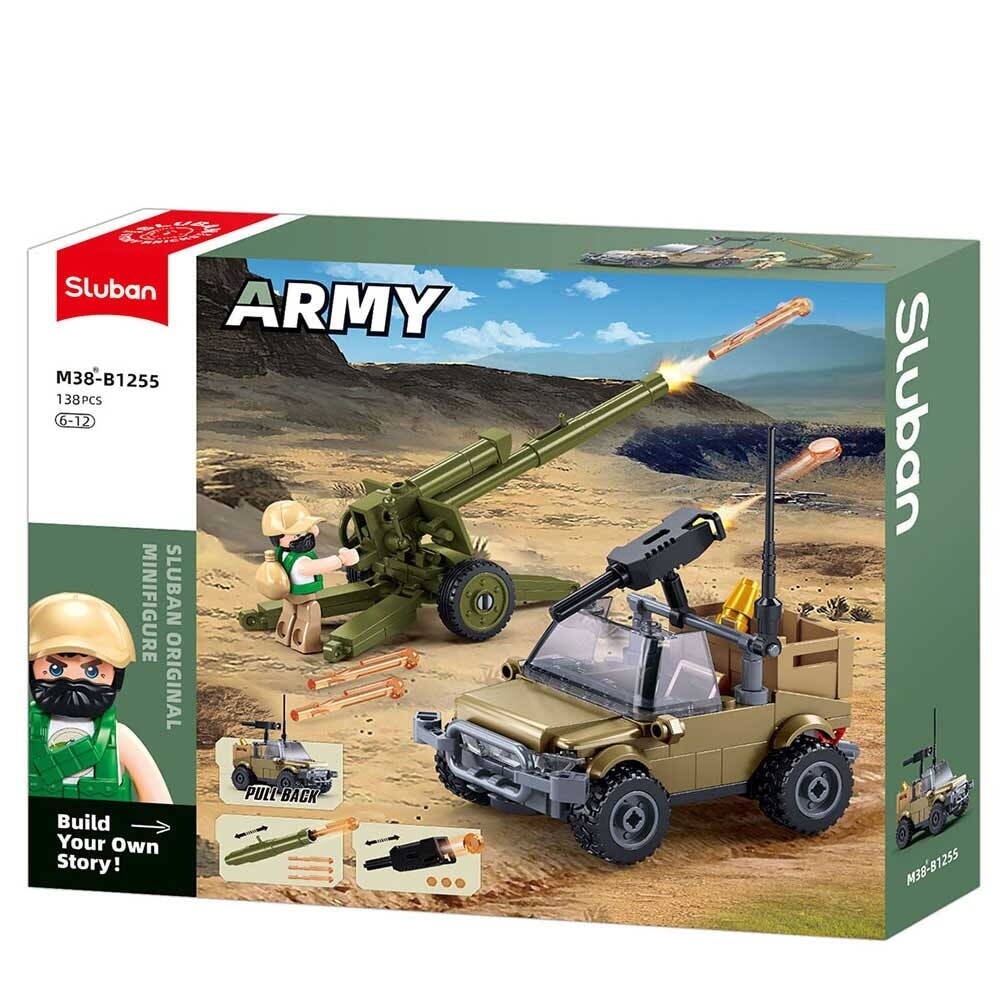 Obusier ifr d30s de l'armée Sluban (m38-b1255)