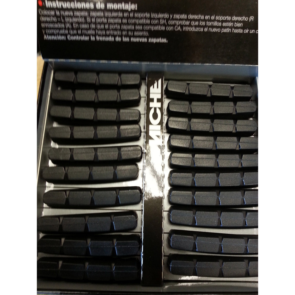 Plaquettes de frein Shimano Miche pour roues Alu (40e)