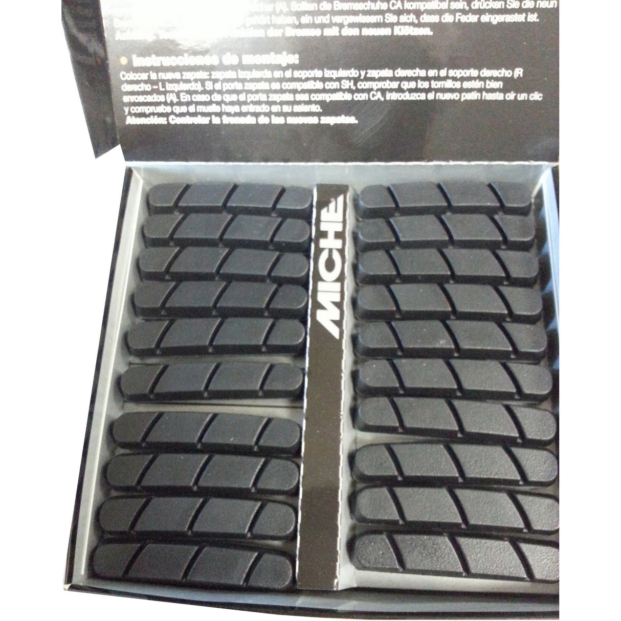 Plaquettes de frein Miche pour Alu Wielen Campagnolo (40e)