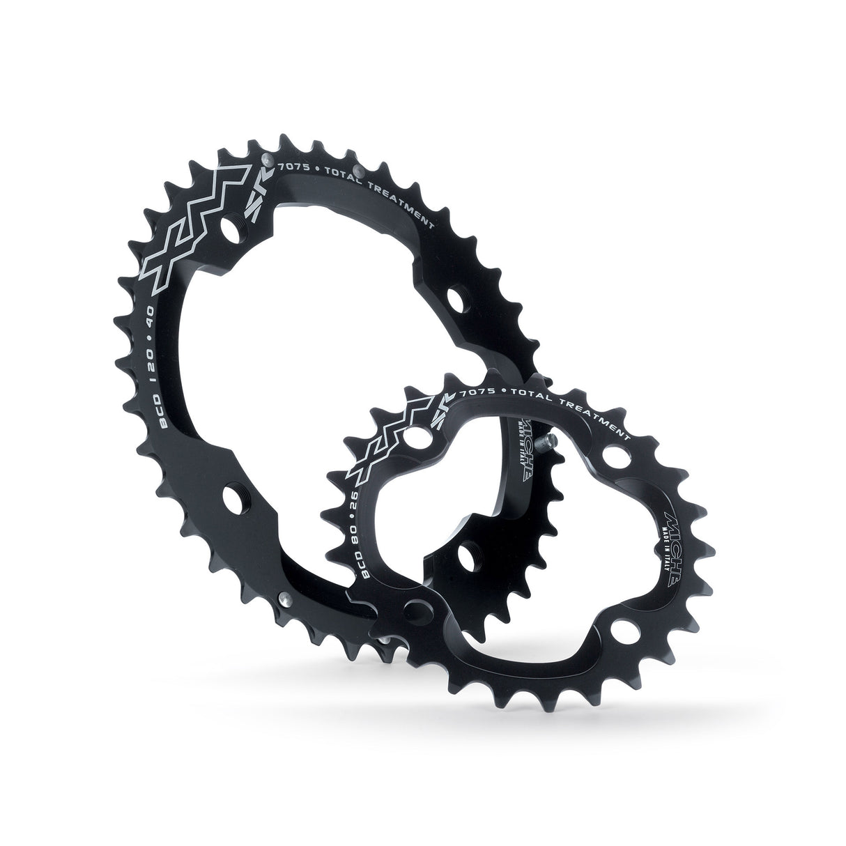 Supertype Miche en plateau 130 39t Shimano Triple Silver