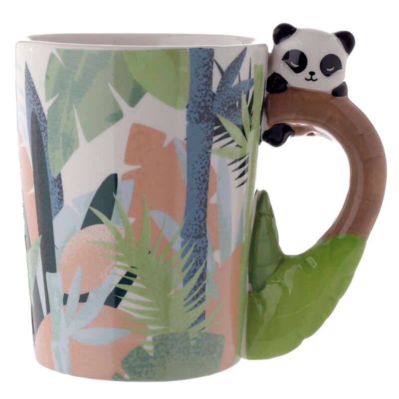 Pandarama - tasse en céramique à anse en forme