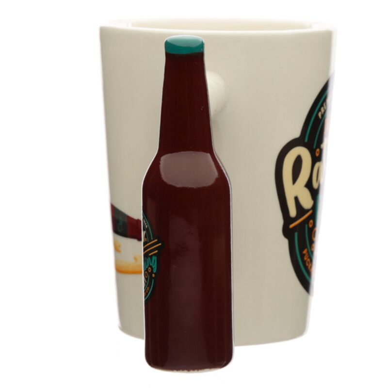 Plutôt boire de la bière - tasse en céramique à poignée en forme