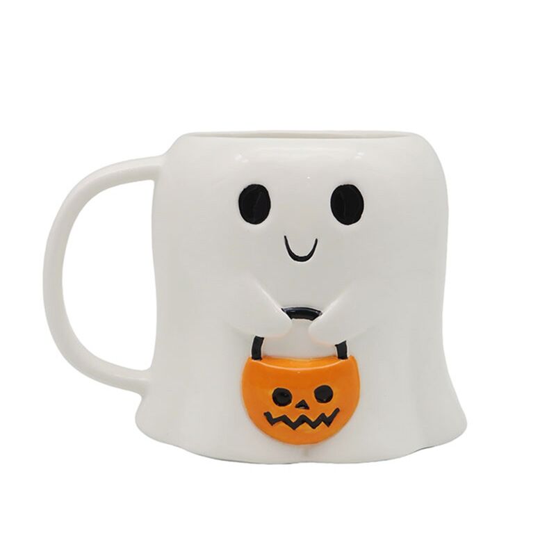 Tasse effrayante en forme de fantôme