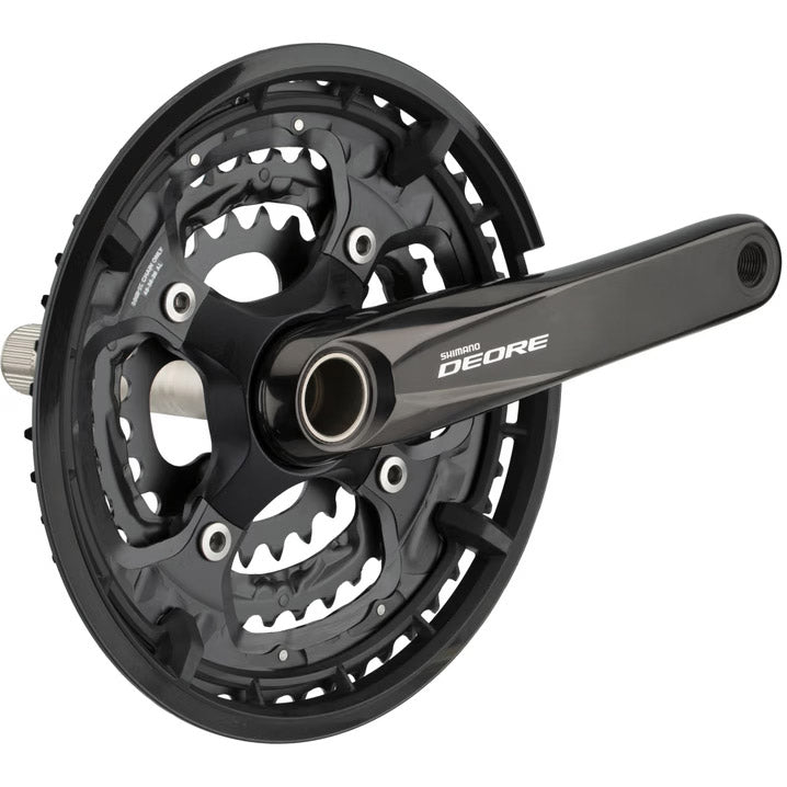 Pédalier Shimano deore 3x10v 175mm 26 36 48t noir oem