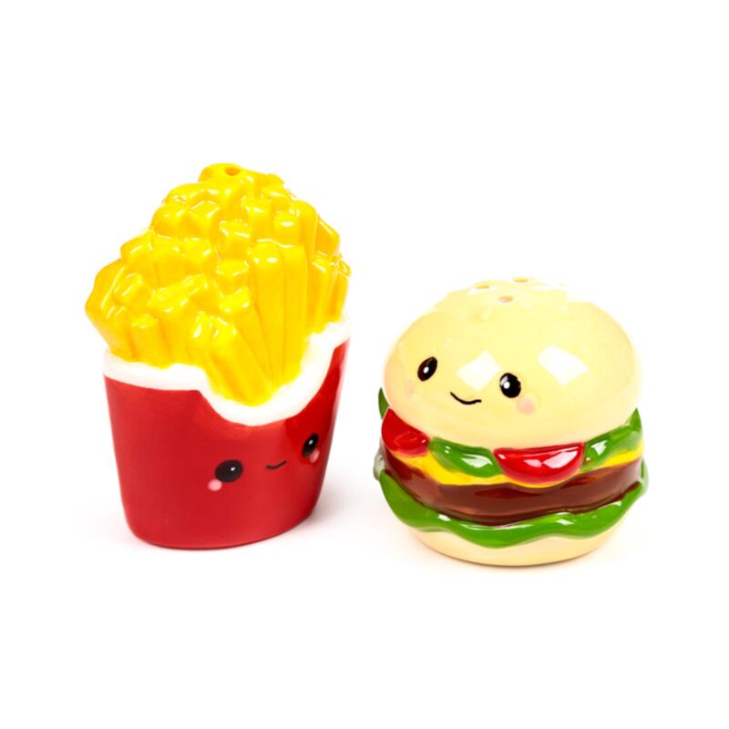 Hammy le burger frites ensemble sel et poivre foodiemals