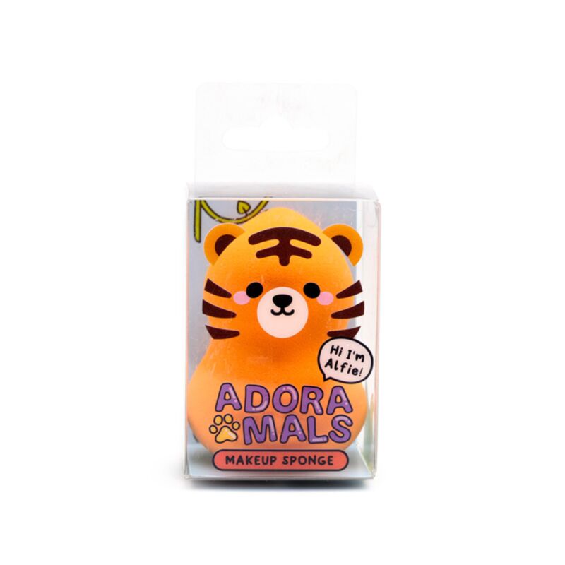 Adoramals Alfie le tigre éponge à maquillage