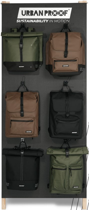 Sacs de vélo recyclés Urbanproof Urban Proof Display