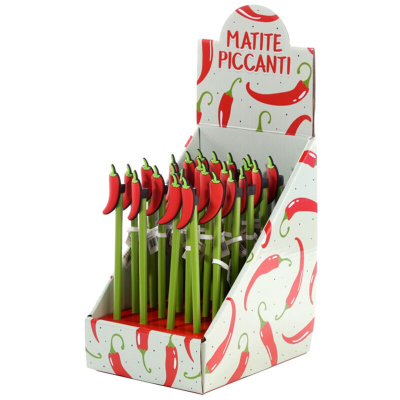 Piment de Calabre - crayon à dessus pvc