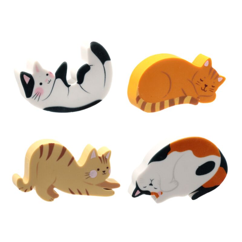 Gomme à effacer pour la sieste du chat