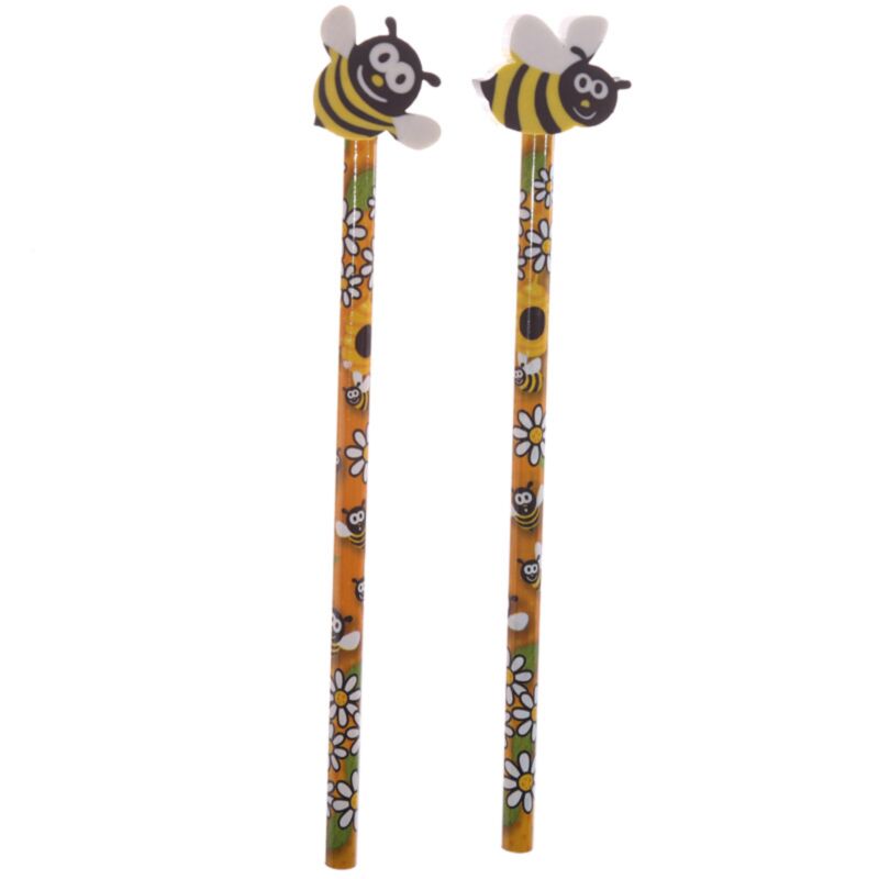 Abeille à miel - crayon gomme
