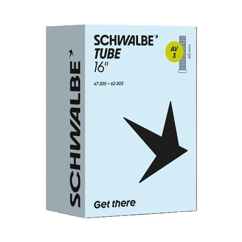 Tube intérieur de Schwalbe 16x1,75 av3