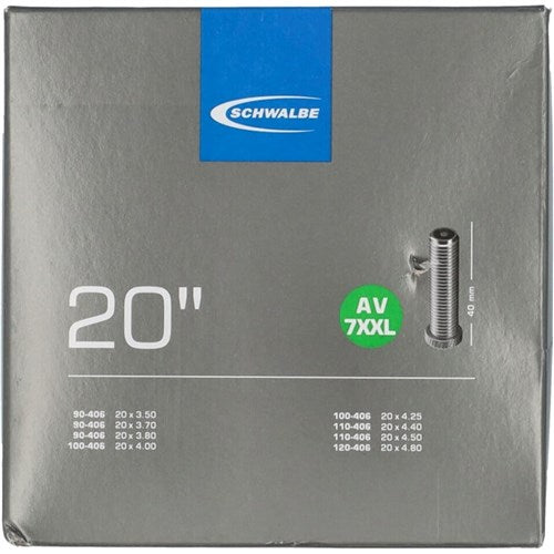 Chambre à air Schwalbe av7xxl 20 90 120-406 av 40mm
