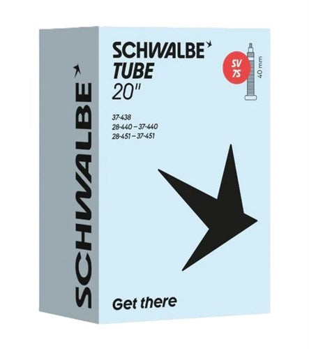 Schwalbe benelux b.v. Chambre à air Schwalbe SV7S 20 28 37-438 451 FV 40mm