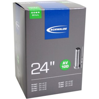 Tube intérieur de Schwalbe 24 x 2,10-3,00 (54 75-507) AV 40 mm