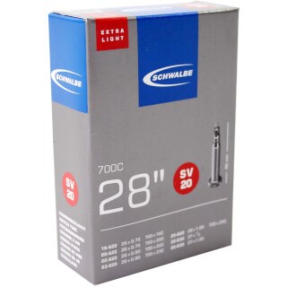 Tube intérieur de Schwalbe 27 28 x 0,75 1,00 (18 25-622) FV 40 mm