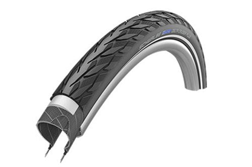 Schwalbe Delta Cruiser plus Punctureguard 26 x 1 3 8 37-590 mm - noir avec réflexion