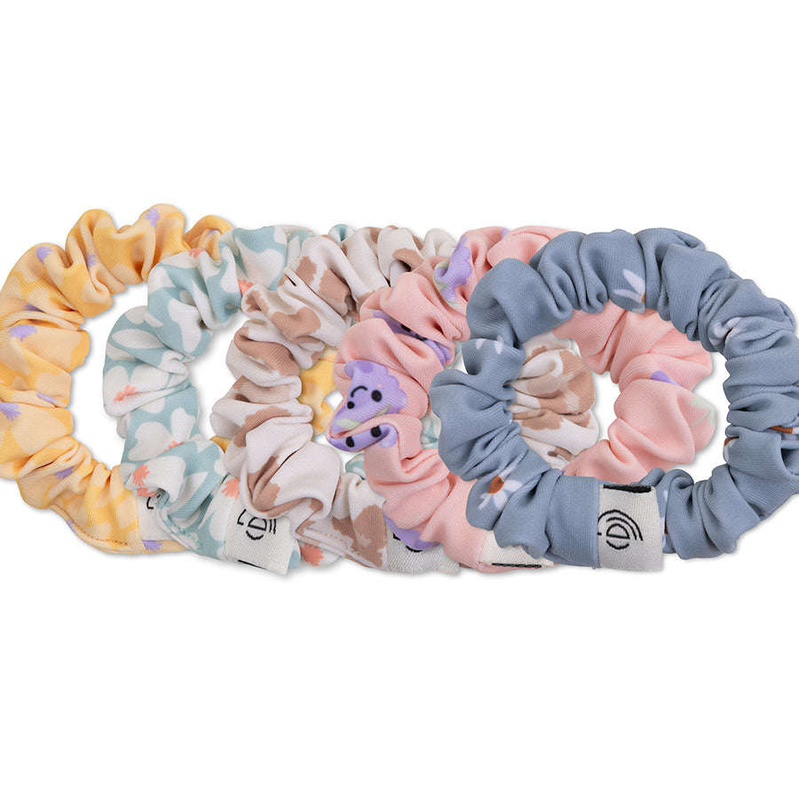 Essentiels | chouchou multicolore - lot de 5