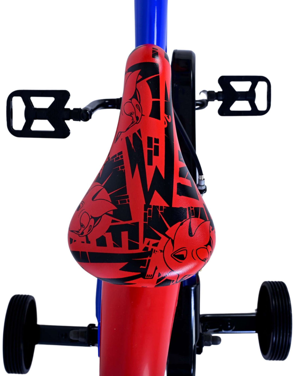 SONIC Prime Children's Bicycle - Boys - 16 pouces - Blue Red - Two Hand Brakes
