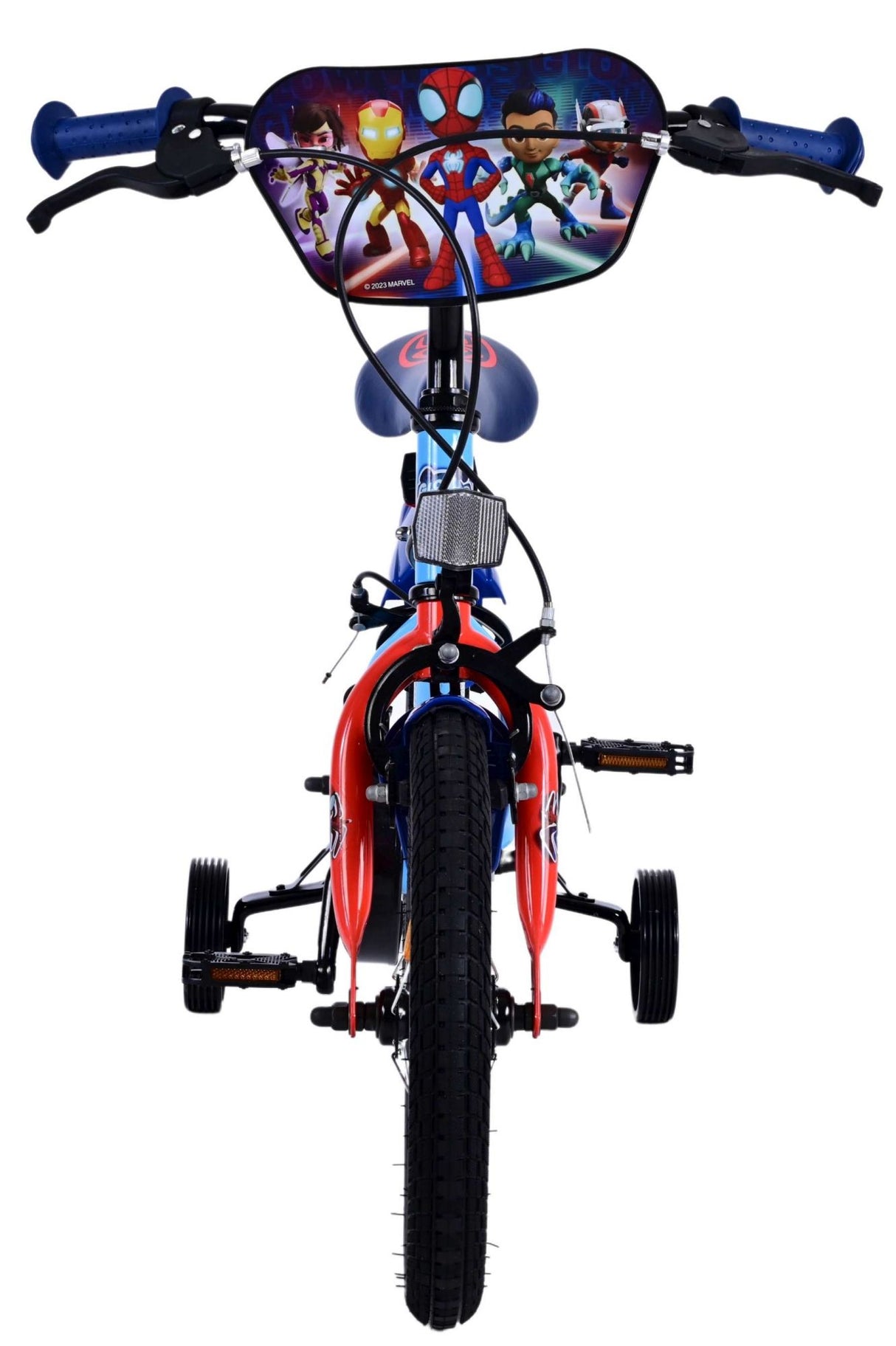 Spidey Children's Bicycle - Boys - 14 pouces - Bleu - deux freins à main