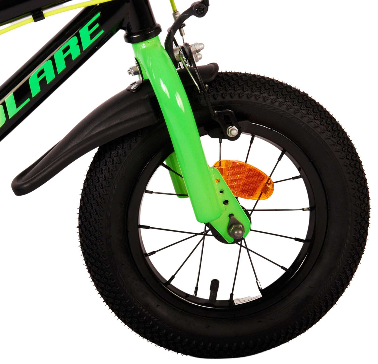 Volare Super GT Children's Bike - Boys - 12 pouces - vert - deux freins à main