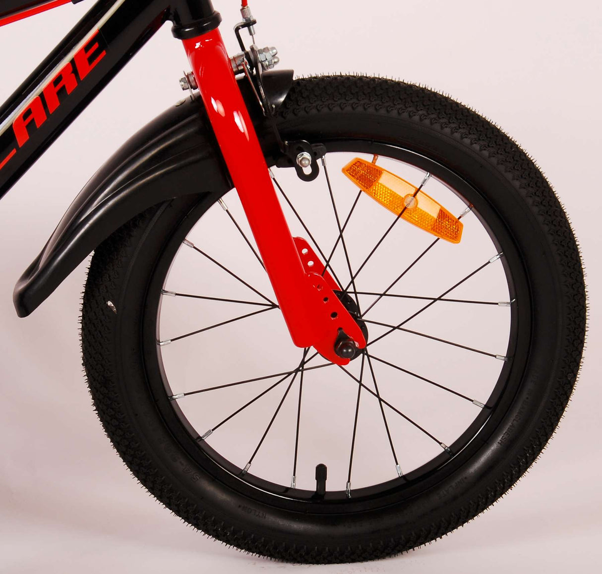 Volare Super GT Vélo pour enfants Garçons 16 pouces Rouge Deux freins à main