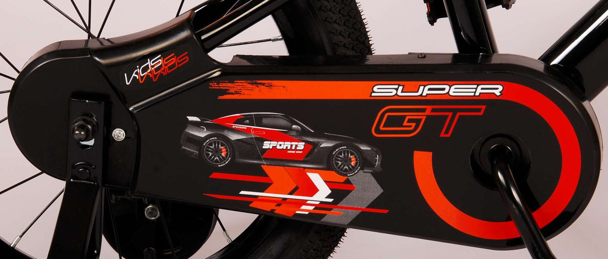 Volare Super GT Vélo pour enfants Garçons 16 pouces Rouge Deux freins à main