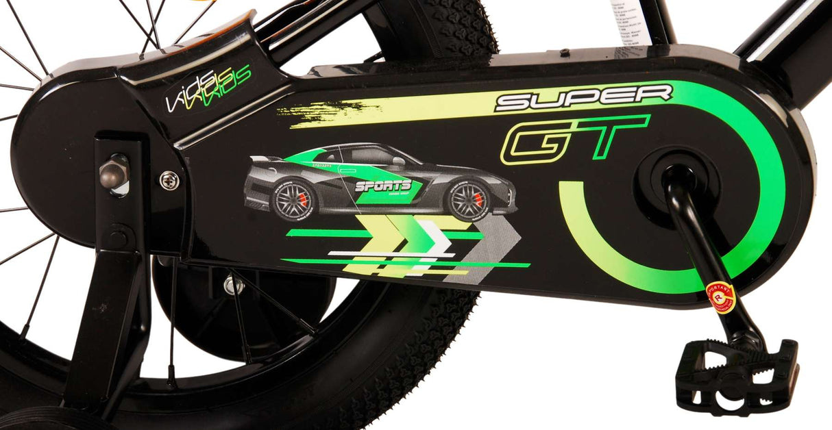 Volare Super GT Children's Bike - Boys - 16 pouces - vert