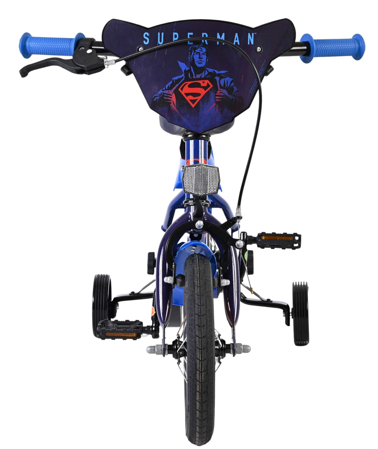 Vélo pour enfants Superman - garçons - 12 pouces - bleu
