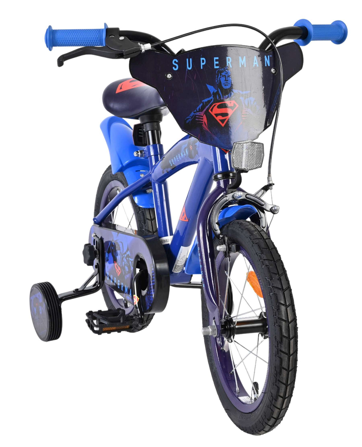 Vélo pour enfants Superman - garçons - 14 pouces - bleu