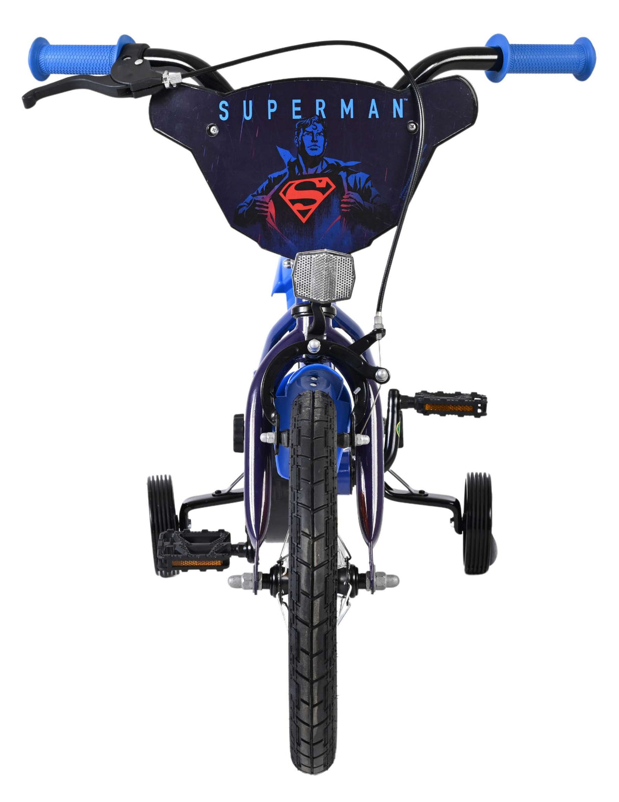 Vélo pour enfants Superman - garçons - 14 pouces - bleu