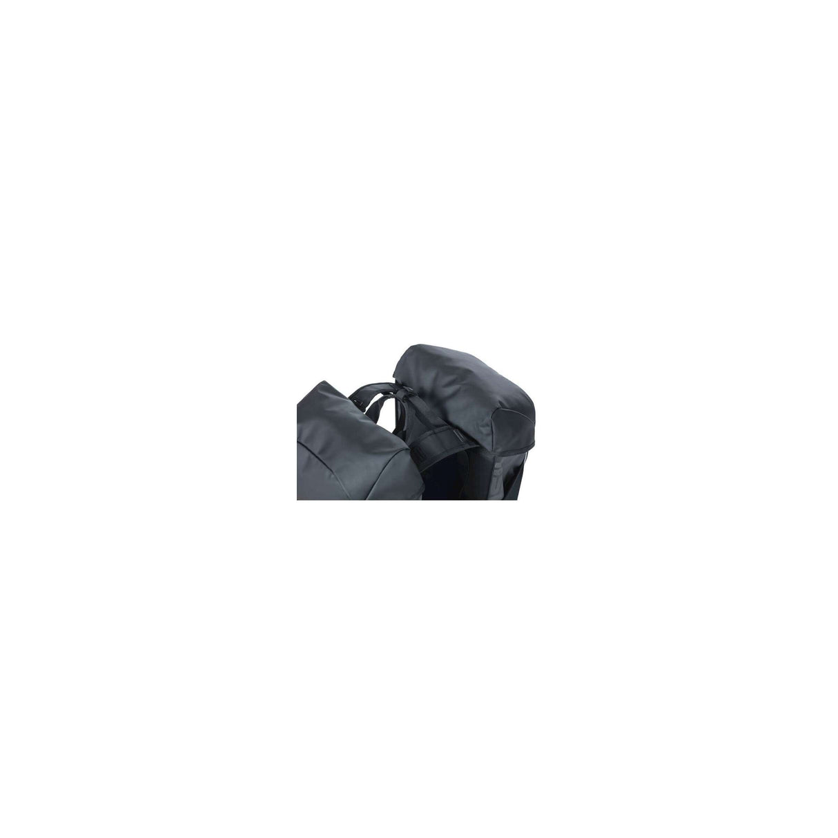 Basil Miles Tarpaulin - Sac à vélo double, étanche, 34L, orange noir