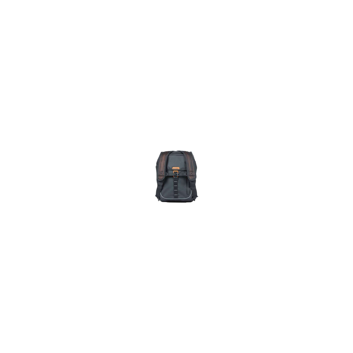Basil Miles Tarpaulin Bicycle Sac à dos - Sac à dos noir étanche pour hommes et femmes, 17 litres de contenu