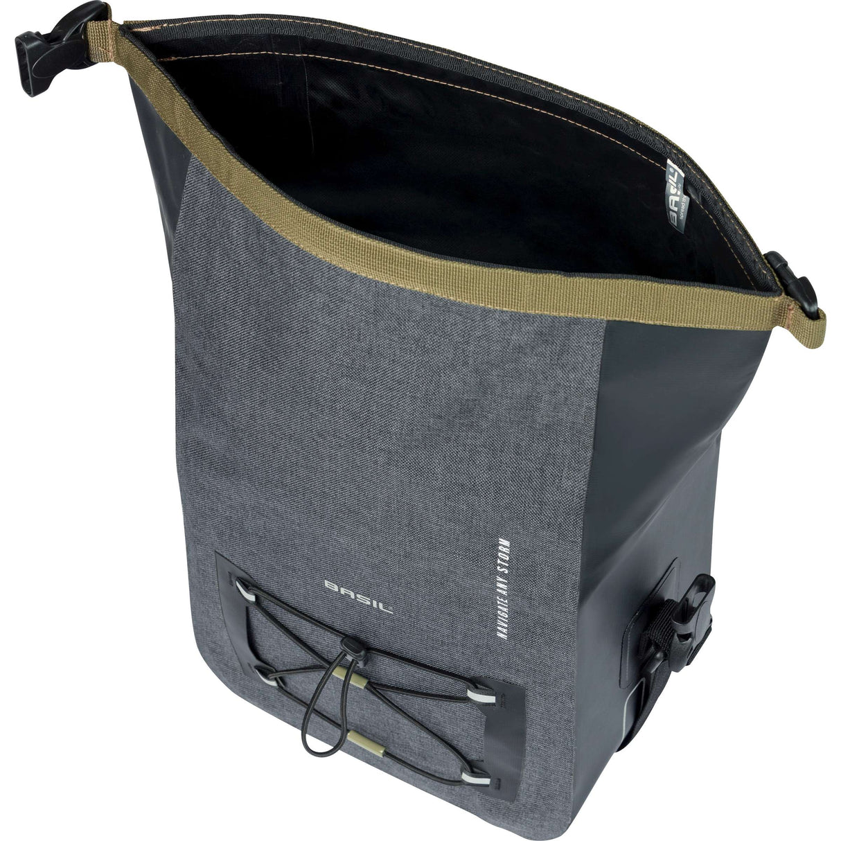 Basil Navigator Storm Gandon Sac - Sac à vélo sportif, imperméable, noir