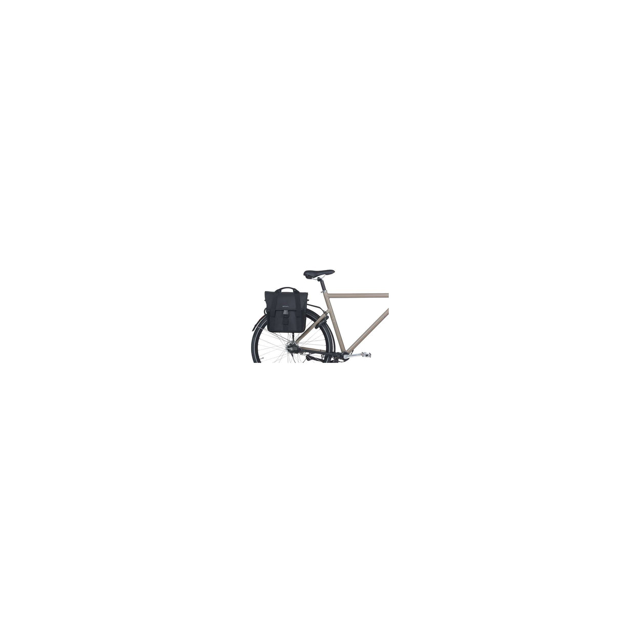 Sac basilic go single noir 16l