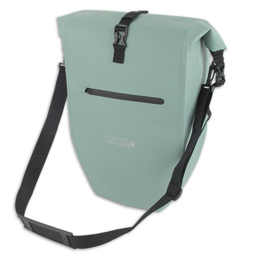Sacoche de vélo Lynx simple TPU 28L vert menthe étanche e-bike Hayes