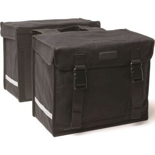 New LOOXS Canvas Camping - Double Bicycle Bag noir