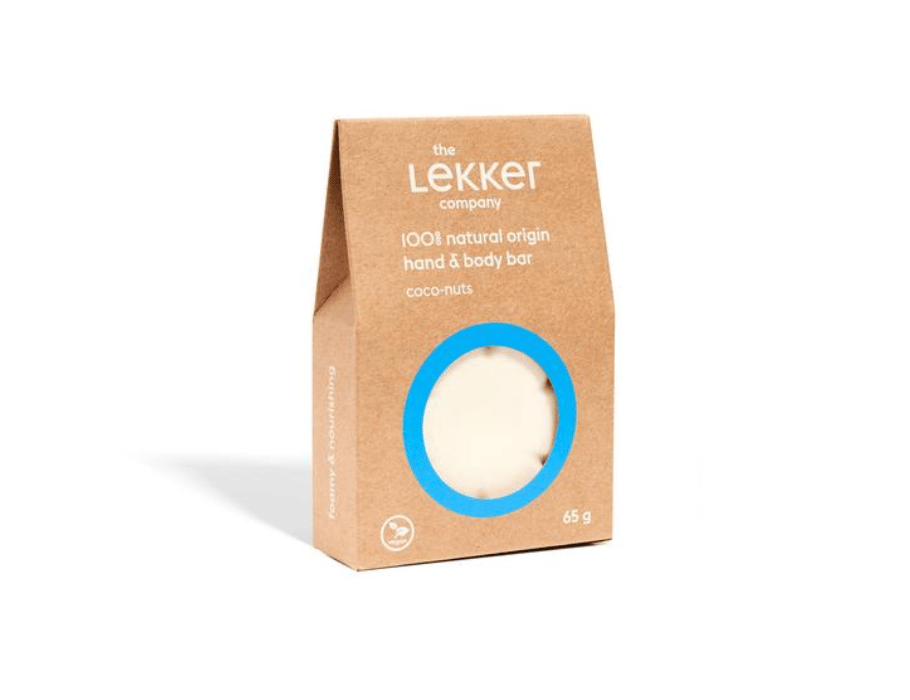 The Lekker Company Natural Hand Body Bar - Coco -nuts