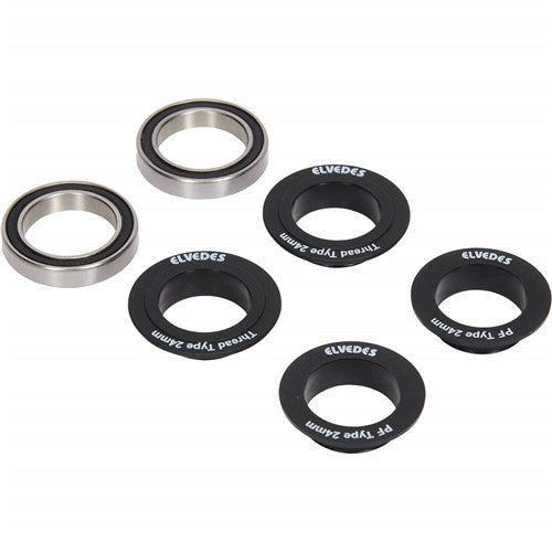 Ensemble de remplacement de roulement de Ploadet pour supports inférieurs Elvedes 24 mm