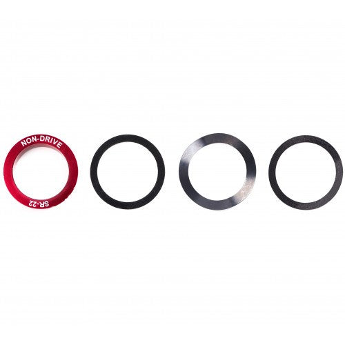 Réduisez Set Elvedes - Cours du support inférieur de 24 mm à 22 mm GXP (4 pièces)
