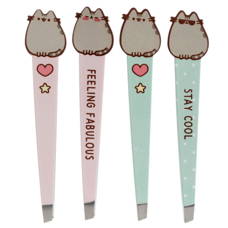 Pince à épiler en forme de chat Pusheen